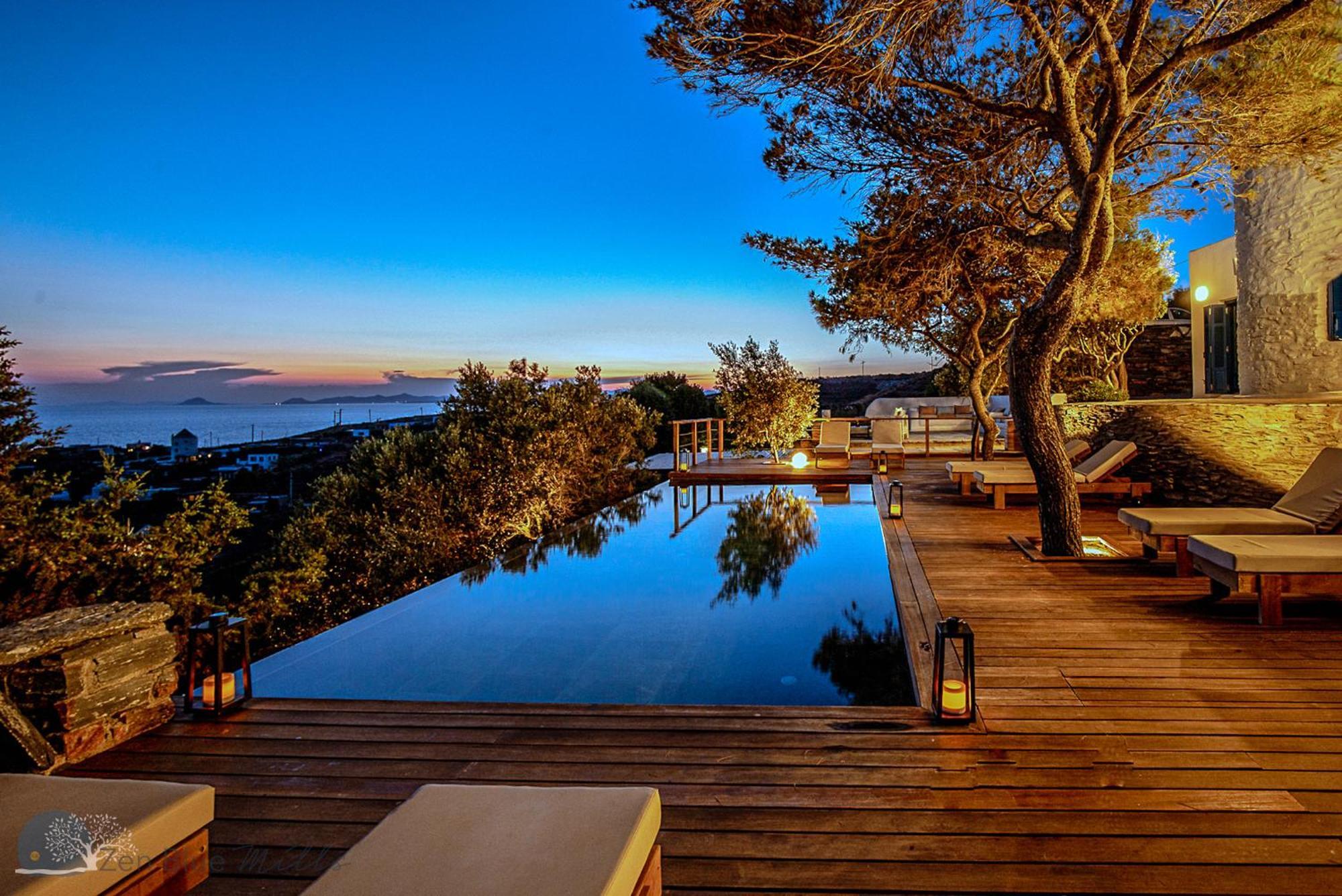Zen Blue Mills Bed & Breakfast Koundouros ภายนอก รูปภาพ