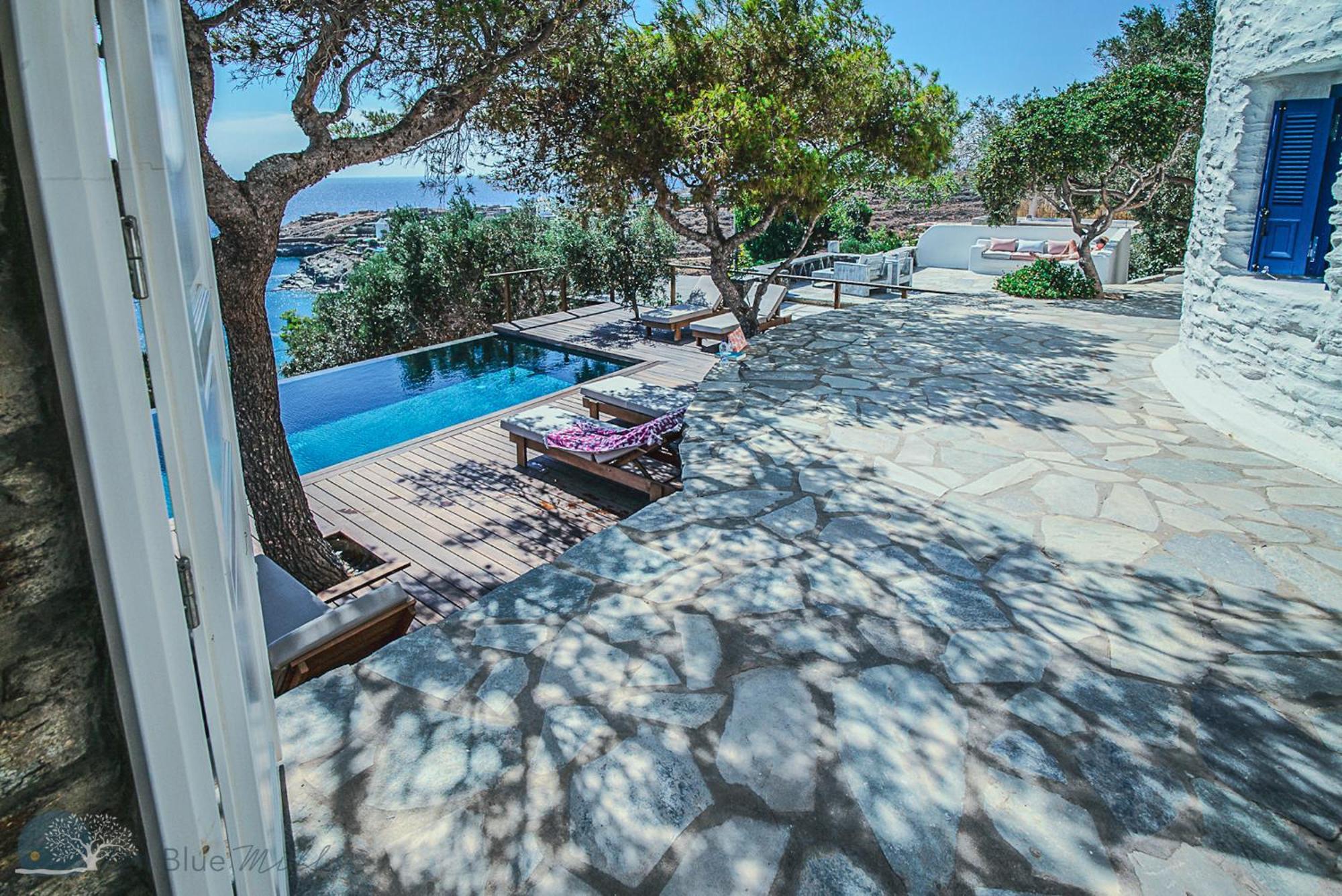 Zen Blue Mills Bed & Breakfast Koundouros ภายนอก รูปภาพ
