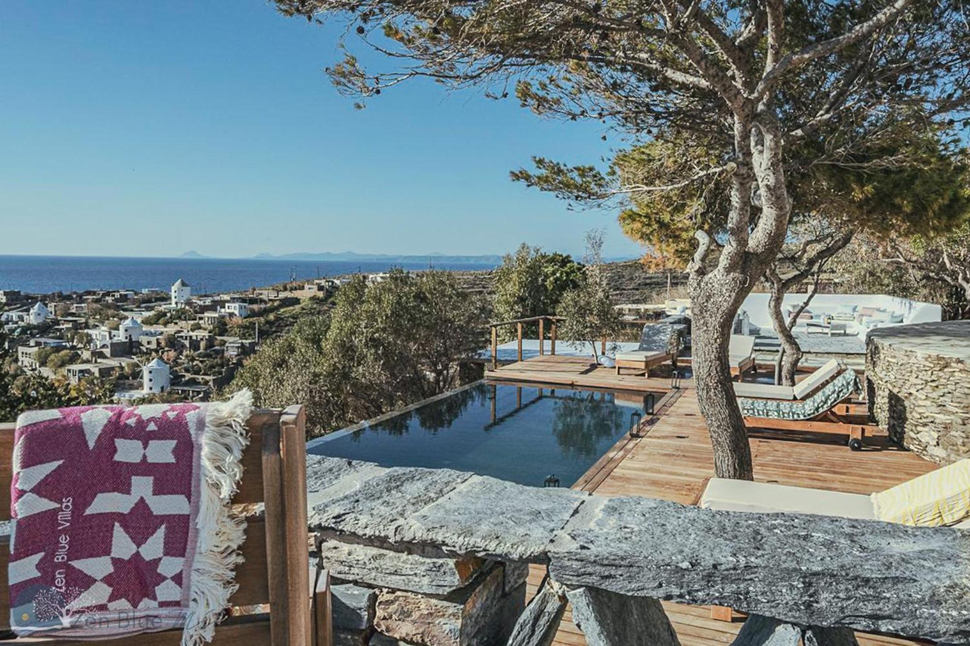 Zen Blue Mills Bed & Breakfast Koundouros ภายนอก รูปภาพ