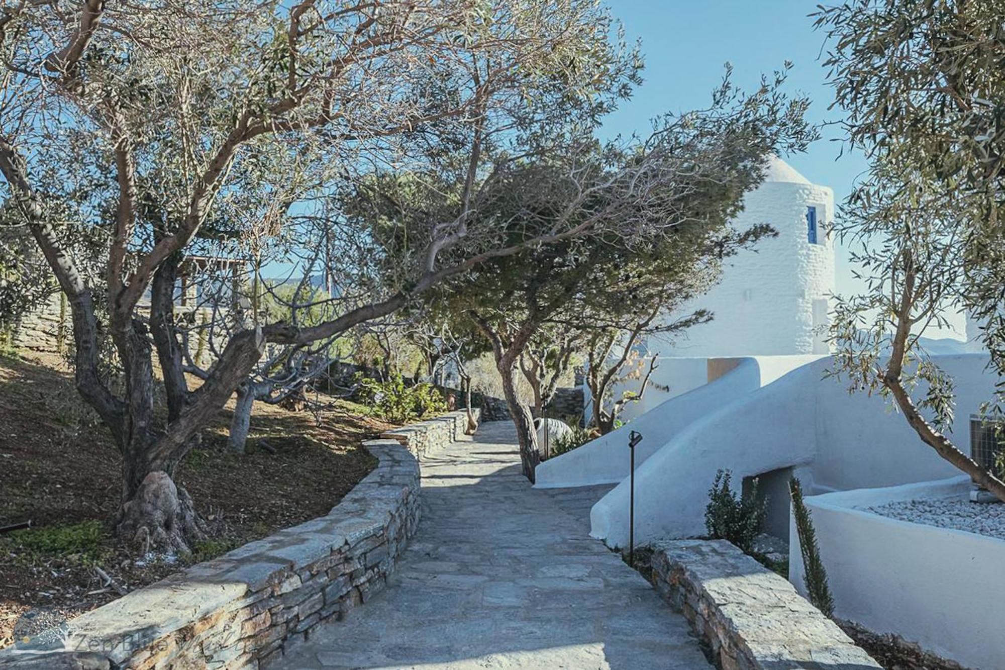 Zen Blue Mills Bed & Breakfast Koundouros ภายนอก รูปภาพ