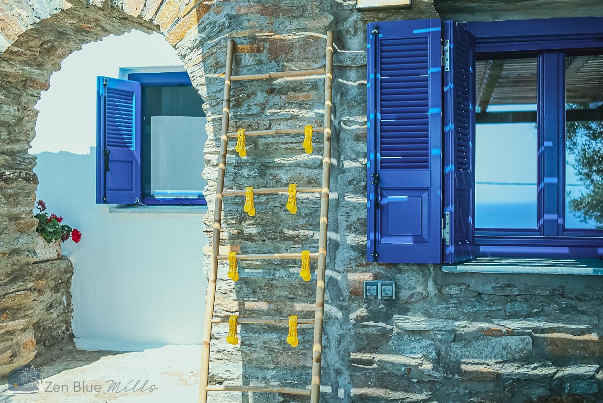 Zen Blue Mills Bed & Breakfast Koundouros ภายนอก รูปภาพ