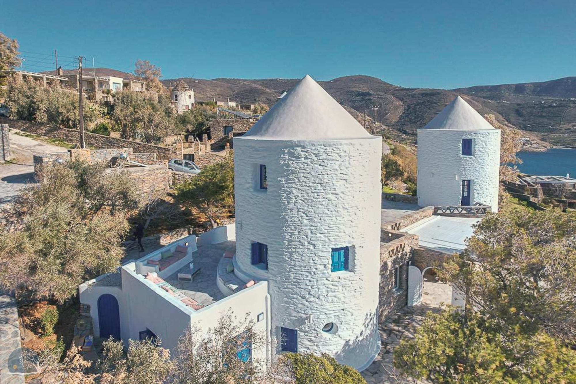 Zen Blue Mills Bed & Breakfast Koundouros ภายนอก รูปภาพ