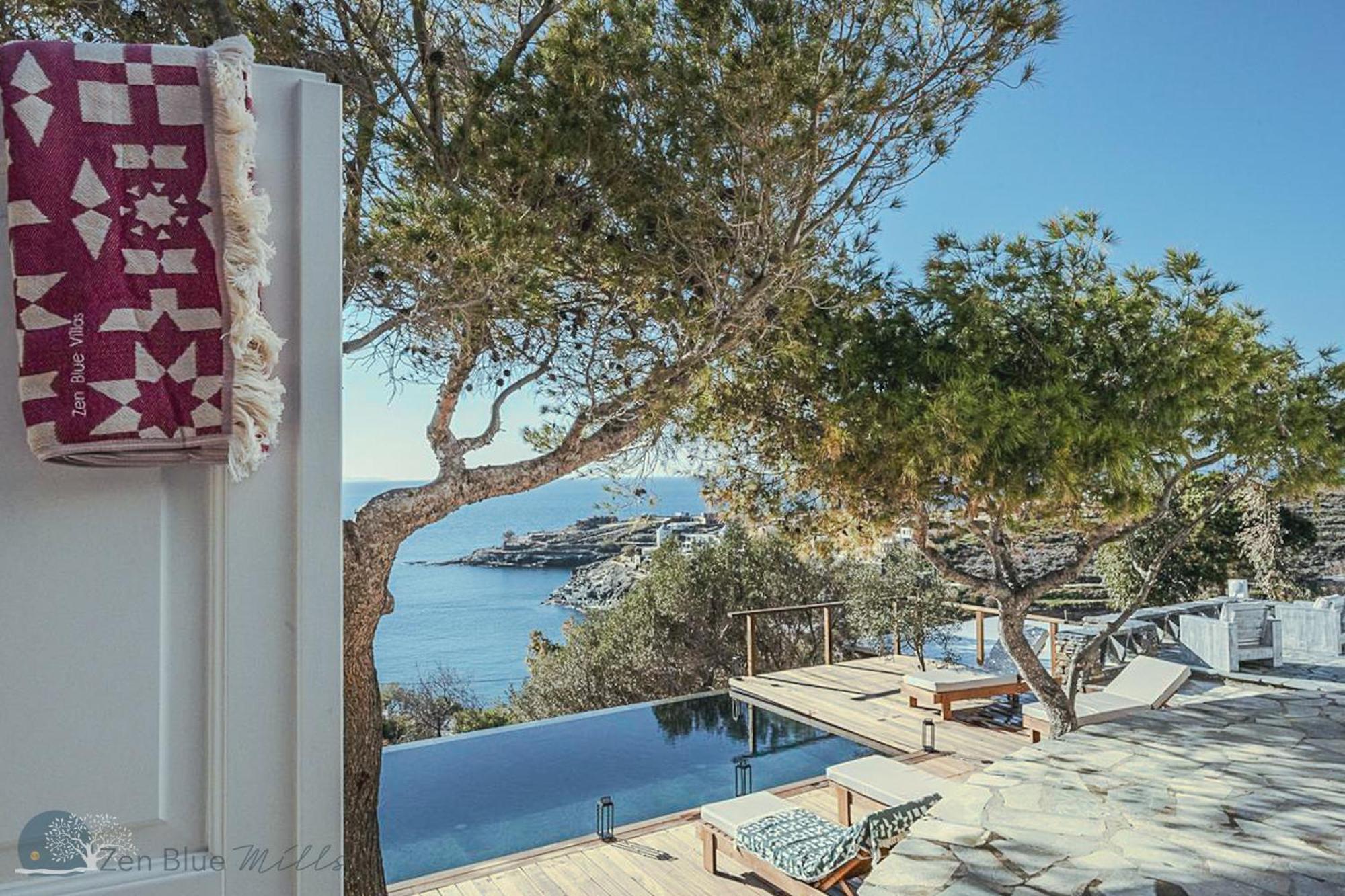 Zen Blue Mills Bed & Breakfast Koundouros ภายนอก รูปภาพ