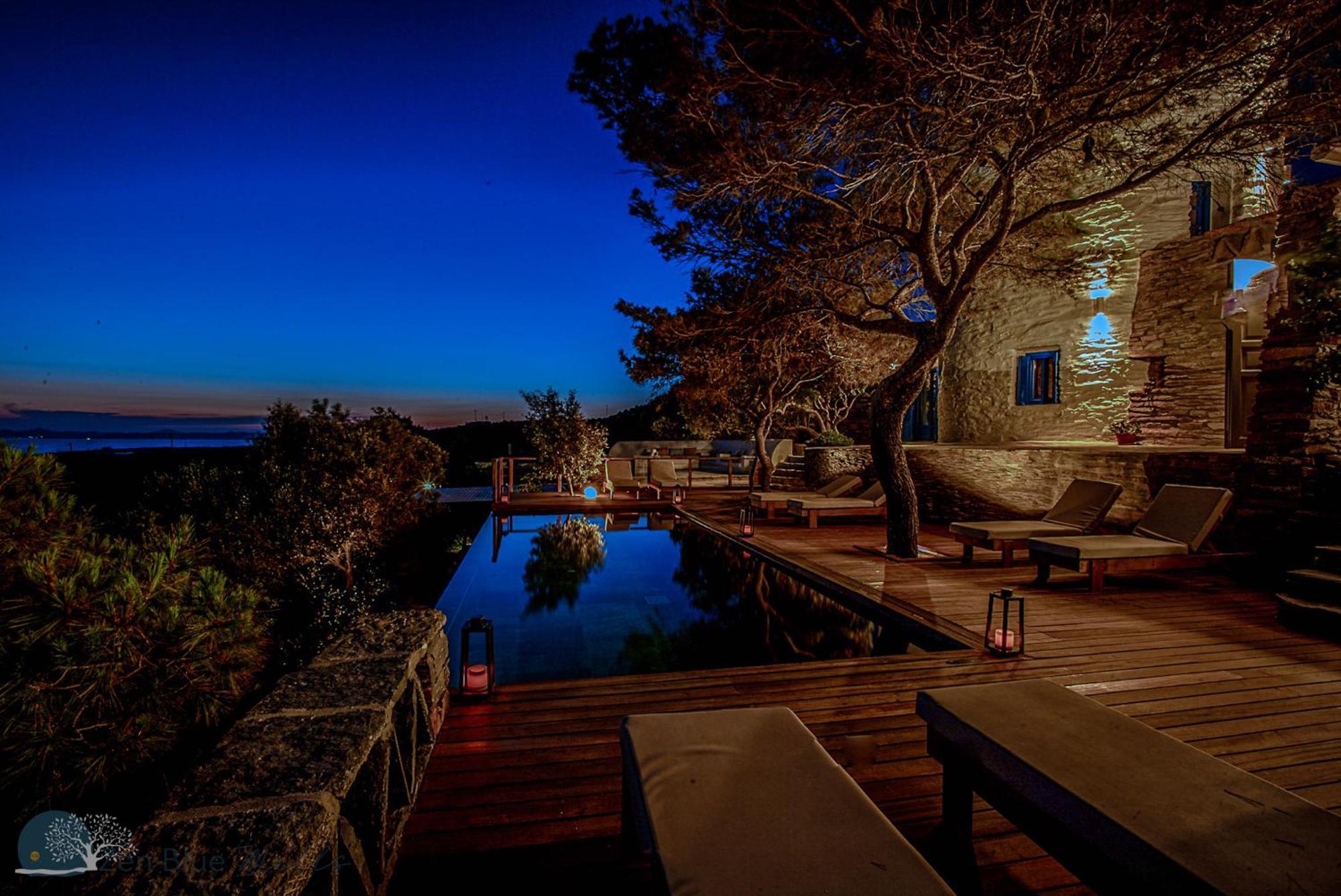 Zen Blue Mills Bed & Breakfast Koundouros ภายนอก รูปภาพ