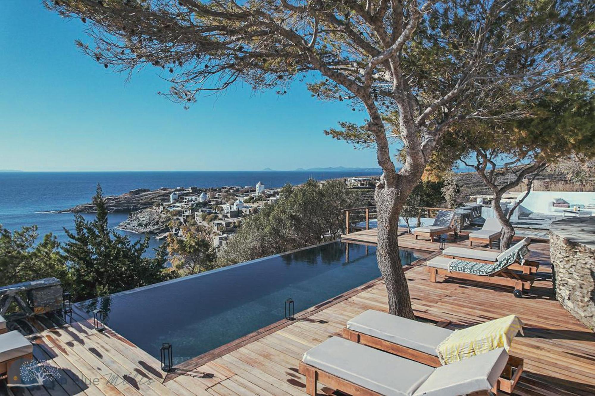 Zen Blue Mills Bed & Breakfast Koundouros ภายนอก รูปภาพ