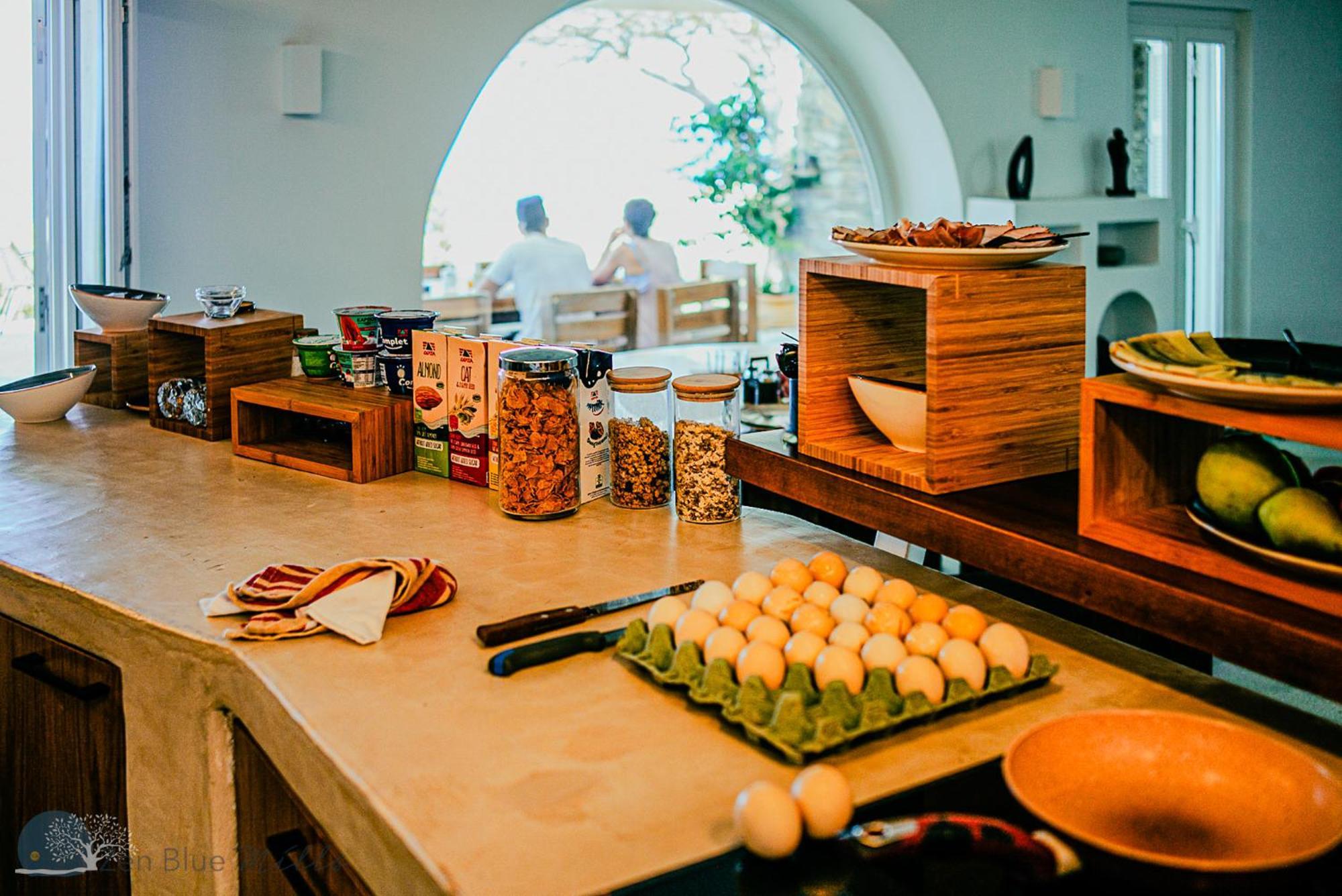 Zen Blue Mills Bed & Breakfast Koundouros ภายนอก รูปภาพ