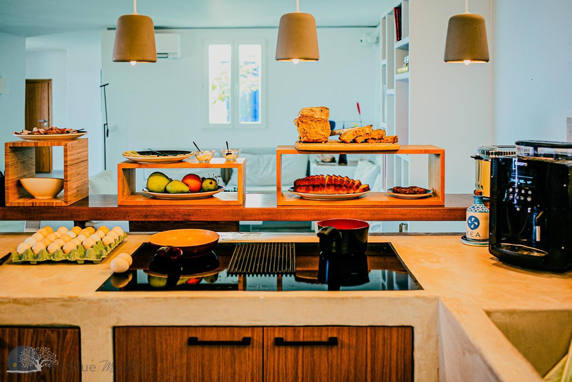 Zen Blue Mills Bed & Breakfast Koundouros ภายนอก รูปภาพ