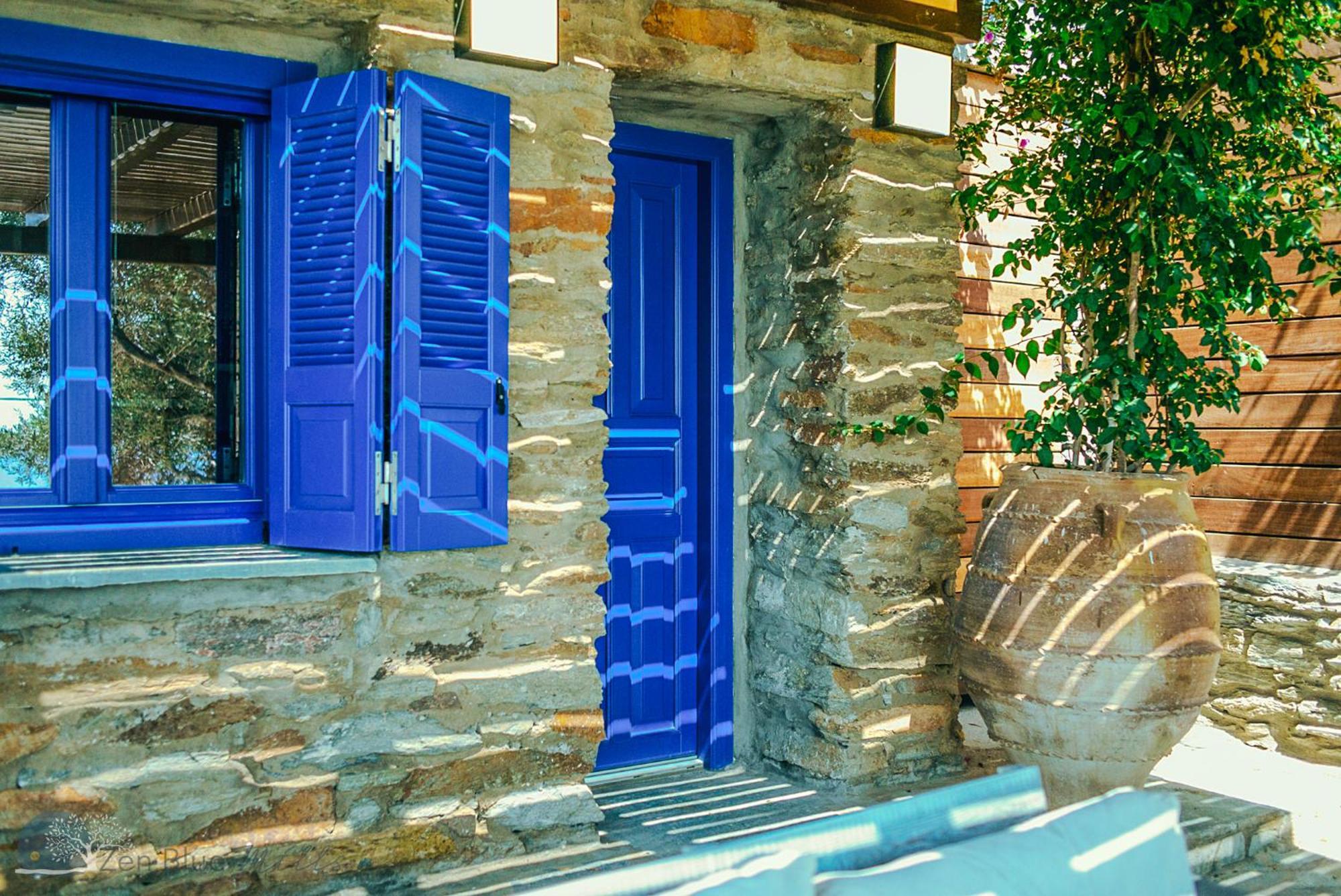 Zen Blue Mills Bed & Breakfast Koundouros ภายนอก รูปภาพ